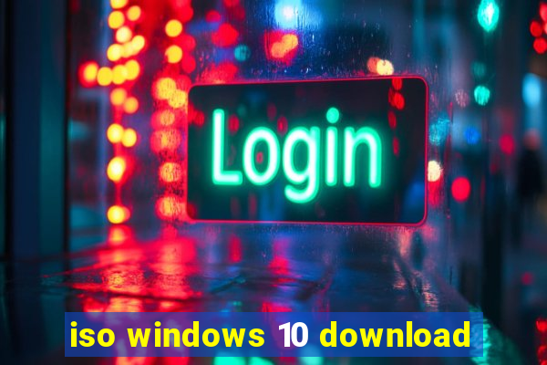 iso windows 10 download